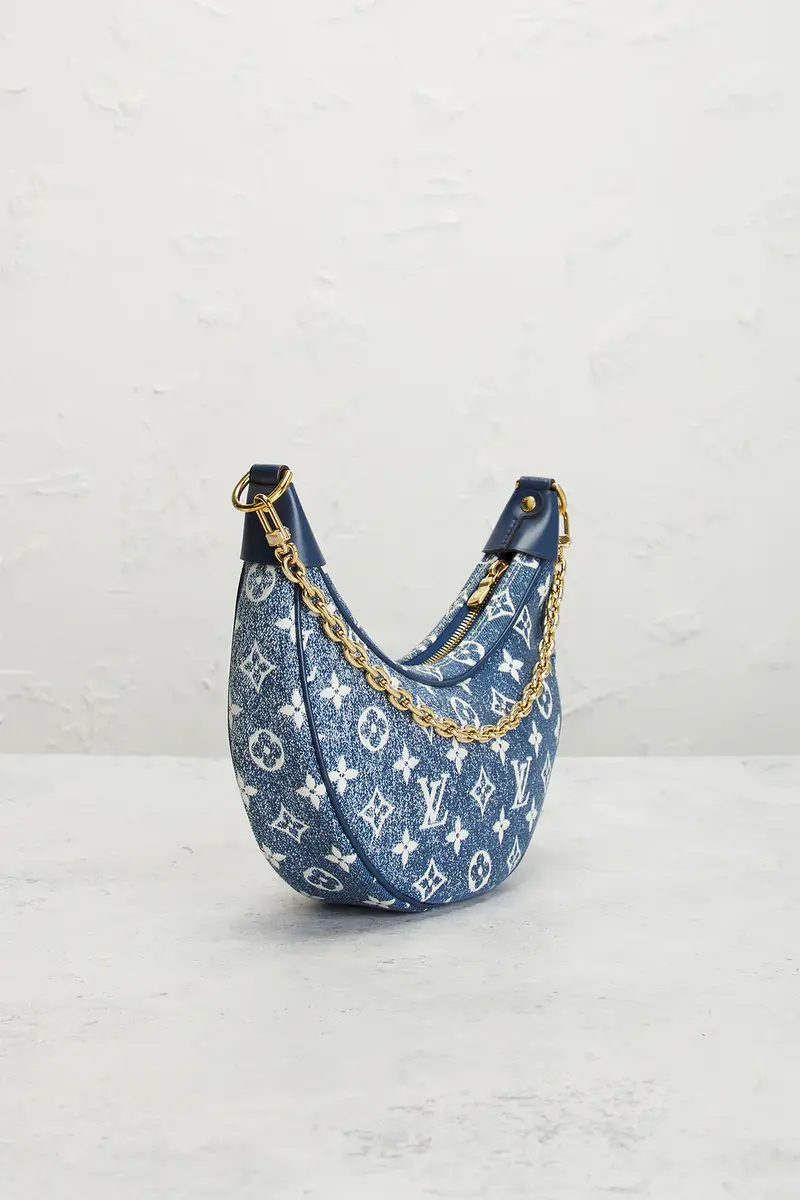 Louis Vuitton Louis Vuitton Monogram Denim Loop Shoulder Bag | Thumbnail 4
