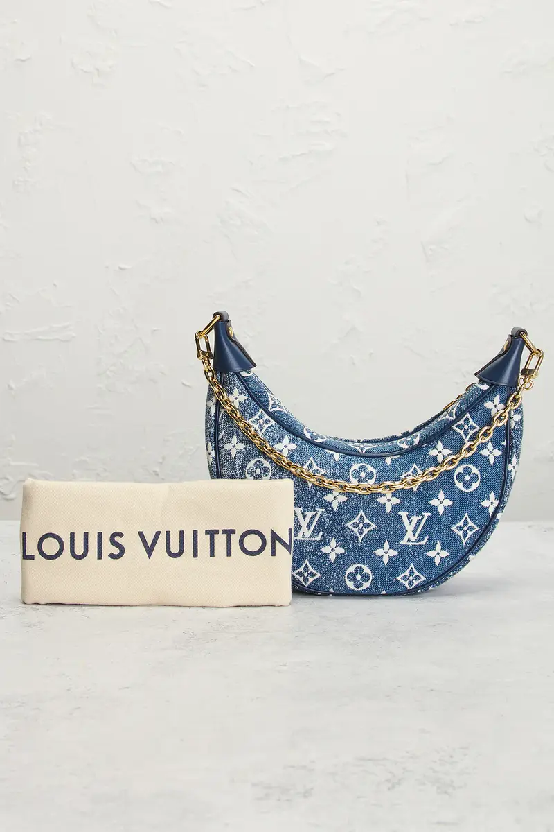 Louis Vuitton Louis Vuitton Monogram Denim Loop Shoulder Bag | Thumbnail 8