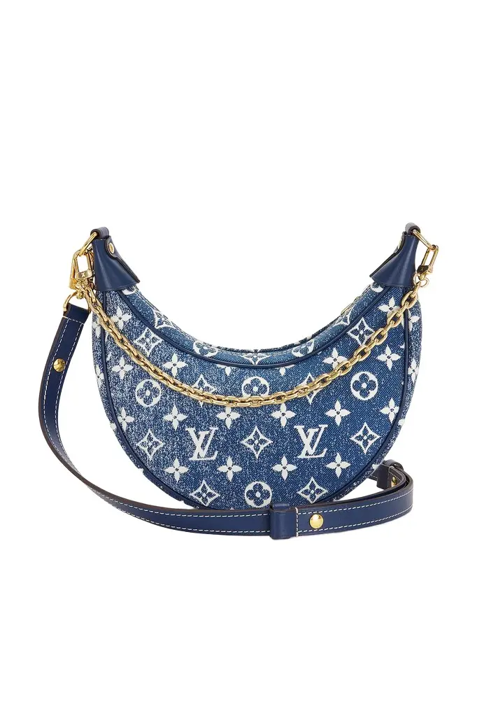 Louis Vuitton Monogram Denim Loop Shoulder Bag Louis Vuitton Monogram Denim Loop Shoulder Bag