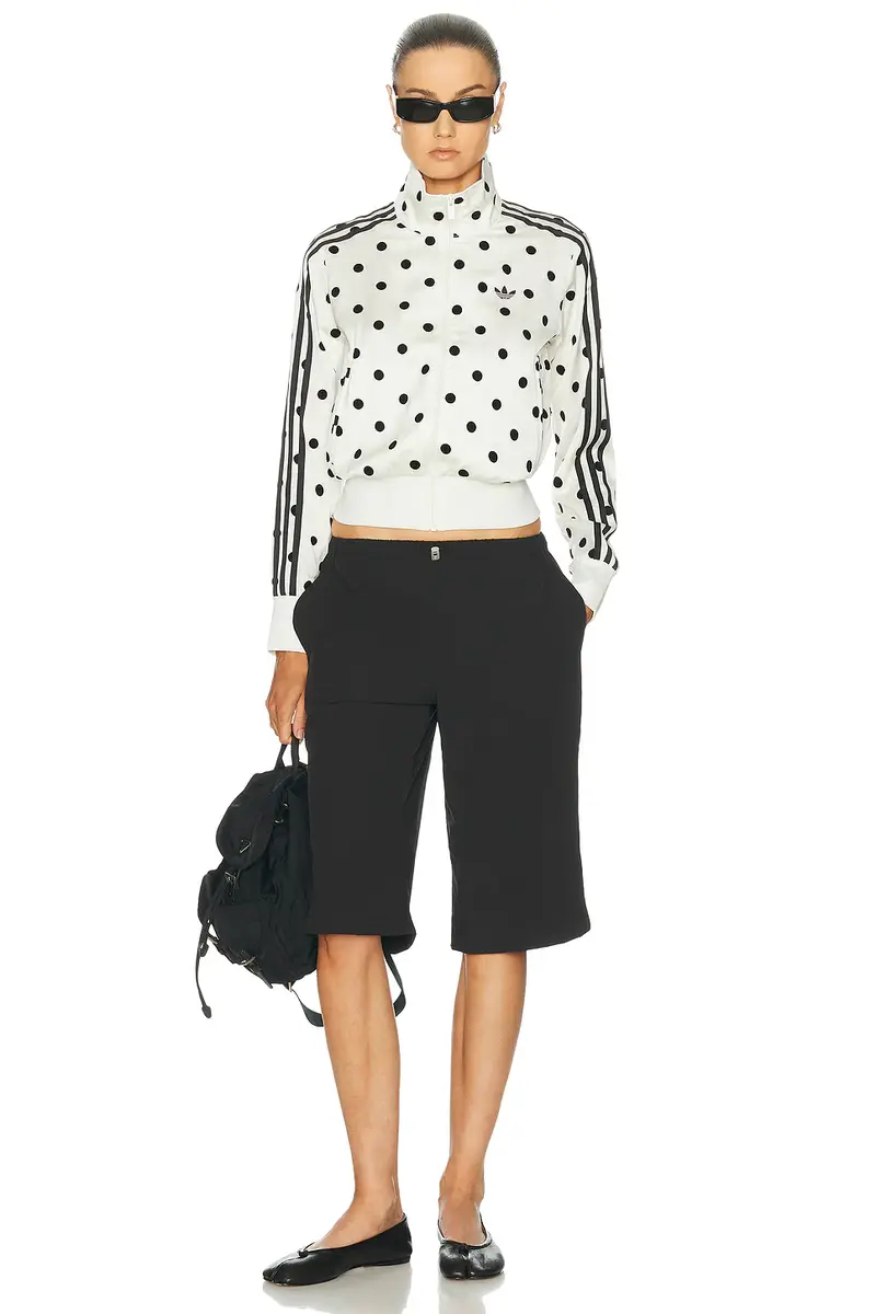 adidas Originals Firebird TT Classic Satin Polka Dot Jacket | Thumbnail 4 adidas Originals Firebird TT Classic Satin Polka Dot Jacket | Thumbnail 4