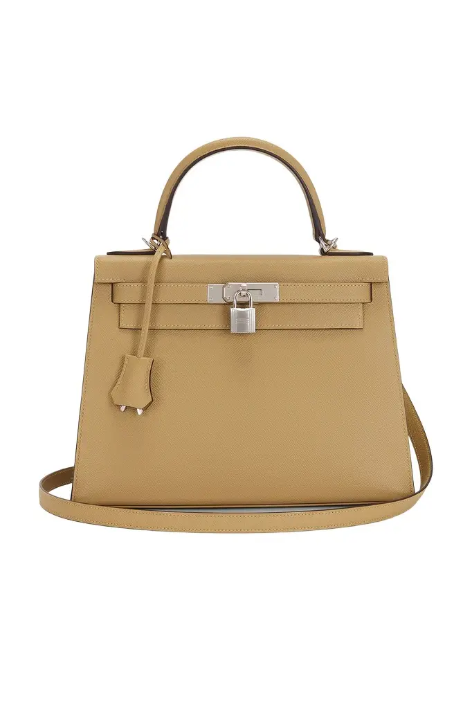 HERMÈS Hermes Epsom Kelly 28 Handbag