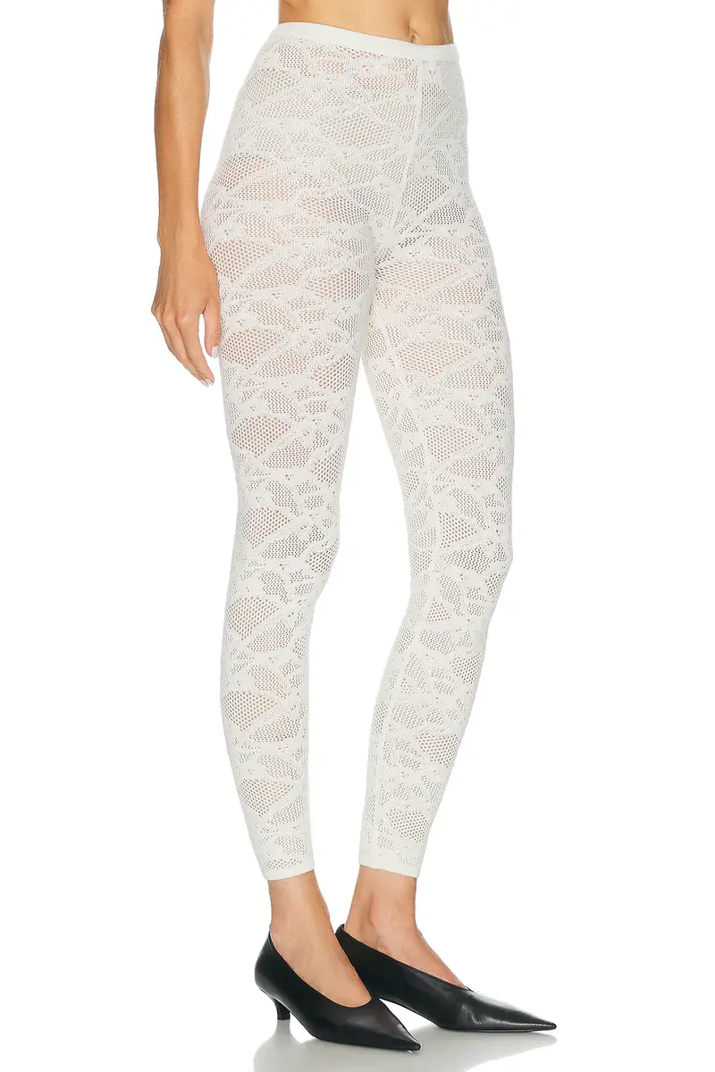 The Elder Statesman Wide Pointelle Legging | Thumbnail 2 The Elder Statesman Wide Pointelle Legging | Thumbnail 2