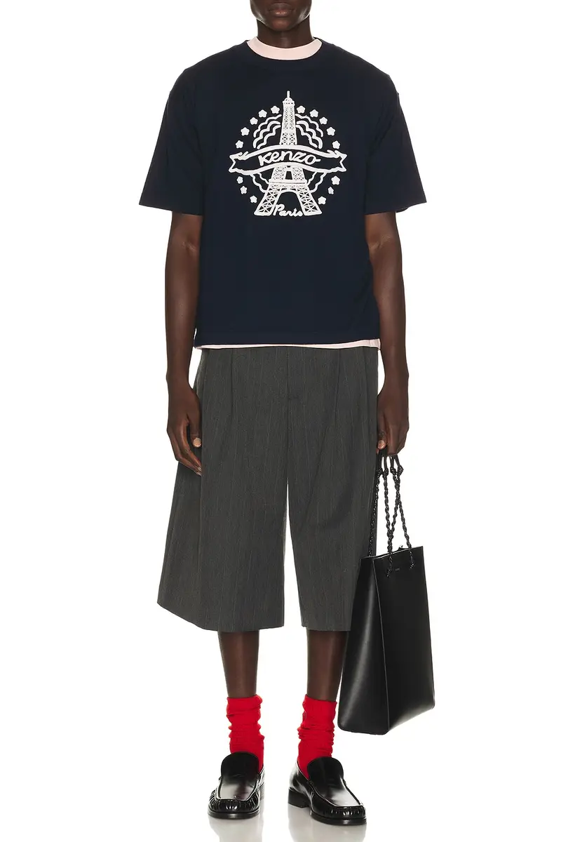 KENZO Eiffel Tower Design T-shirt | Thumbnail 4 KENZO Eiffel Tower Design T-shirt | Thumbnail 4