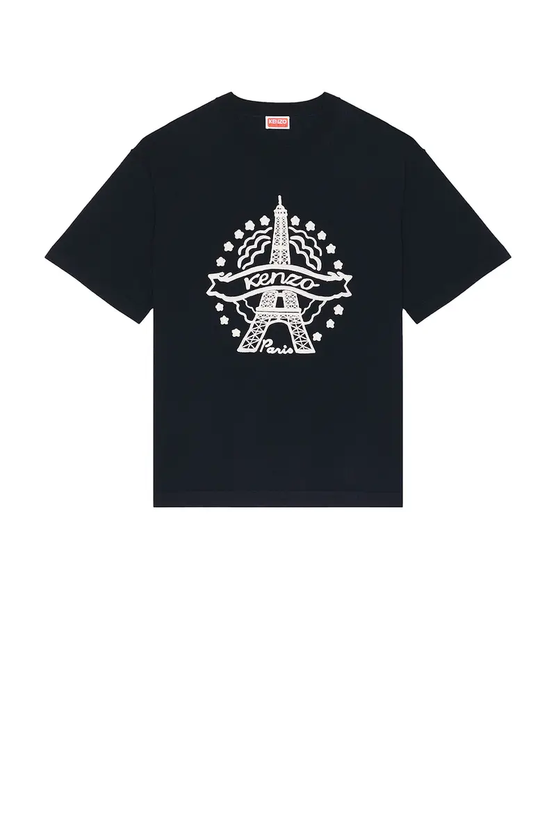 KENZO Eiffel Tower Design T-shirt | Thumbnail 5 KENZO Eiffel Tower Design T-shirt | Thumbnail 5