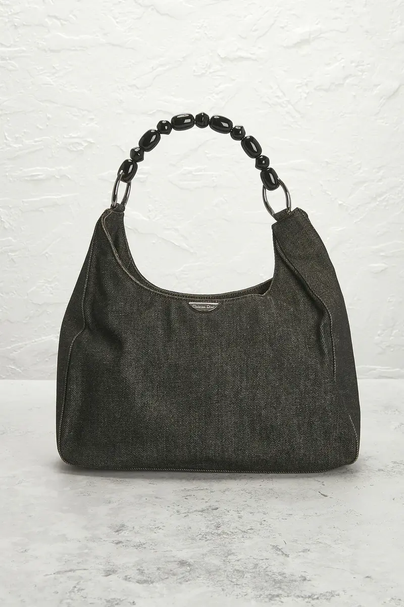 Dior Dior Denim Maris Pearl Shoulder Bag | Thumbnail 2 Dior Dior Denim Maris Pearl Shoulder Bag | Thumbnail 2