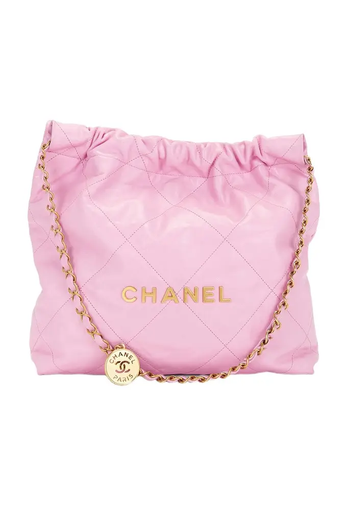 Chanel Calfskin Small 22 Hobo Bag