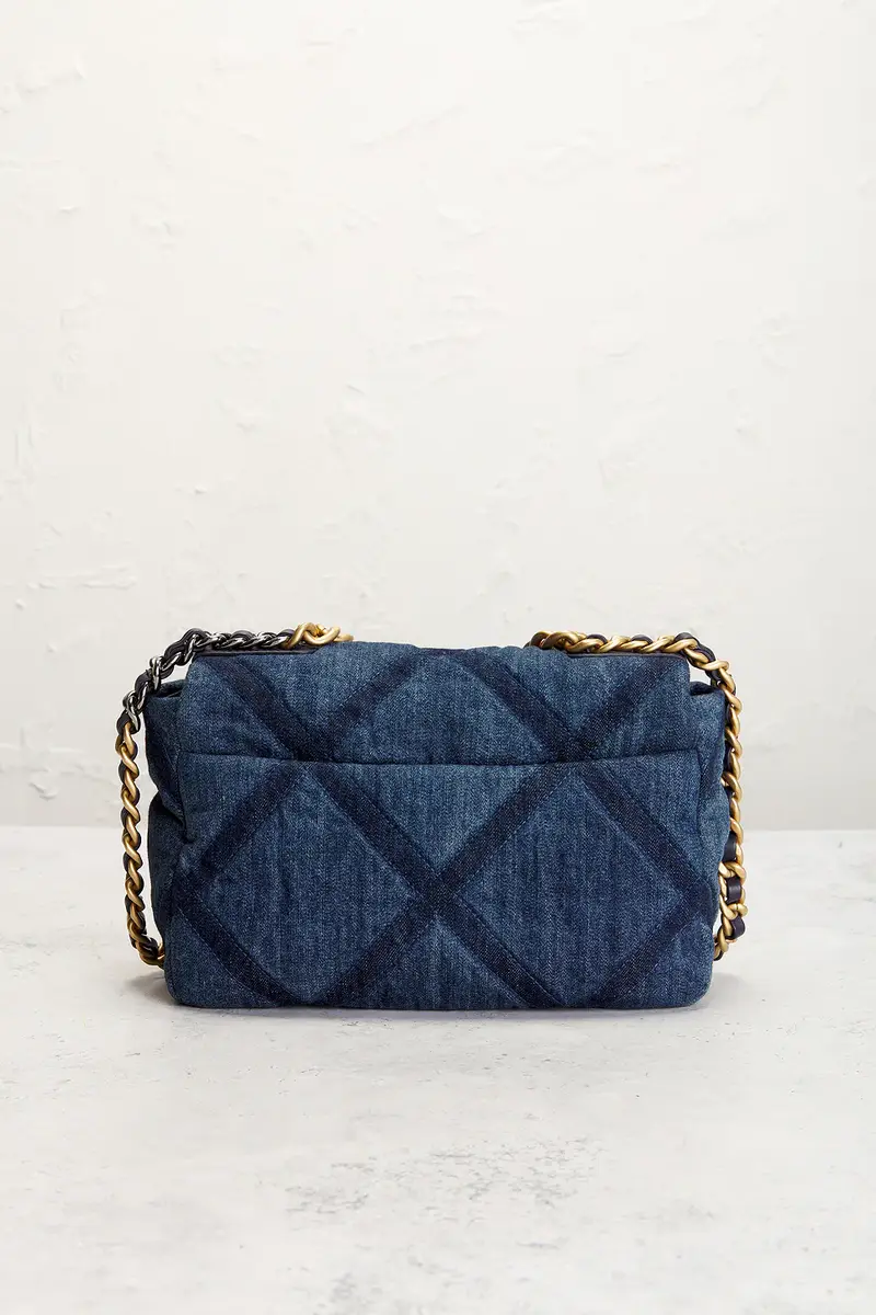 Chanel Chanel Denim Medium 19 Flap Bag | Thumbnail 3 Chanel Chanel Denim Medium 19 Flap Bag | Thumbnail 3