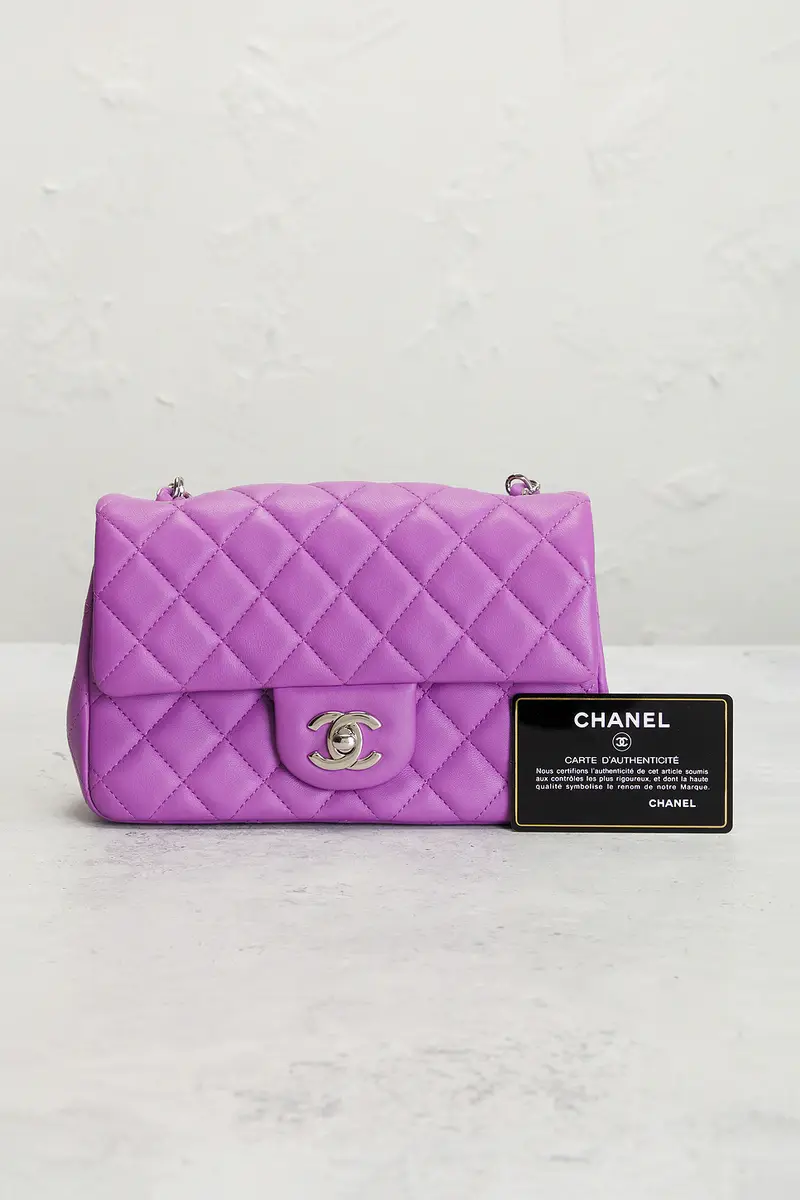 Chanel Chanel Lambskin Mini Classic Flap Bag | Thumbnail 9 Chanel Chanel Lambskin Mini Classic Flap Bag | Thumbnail 9