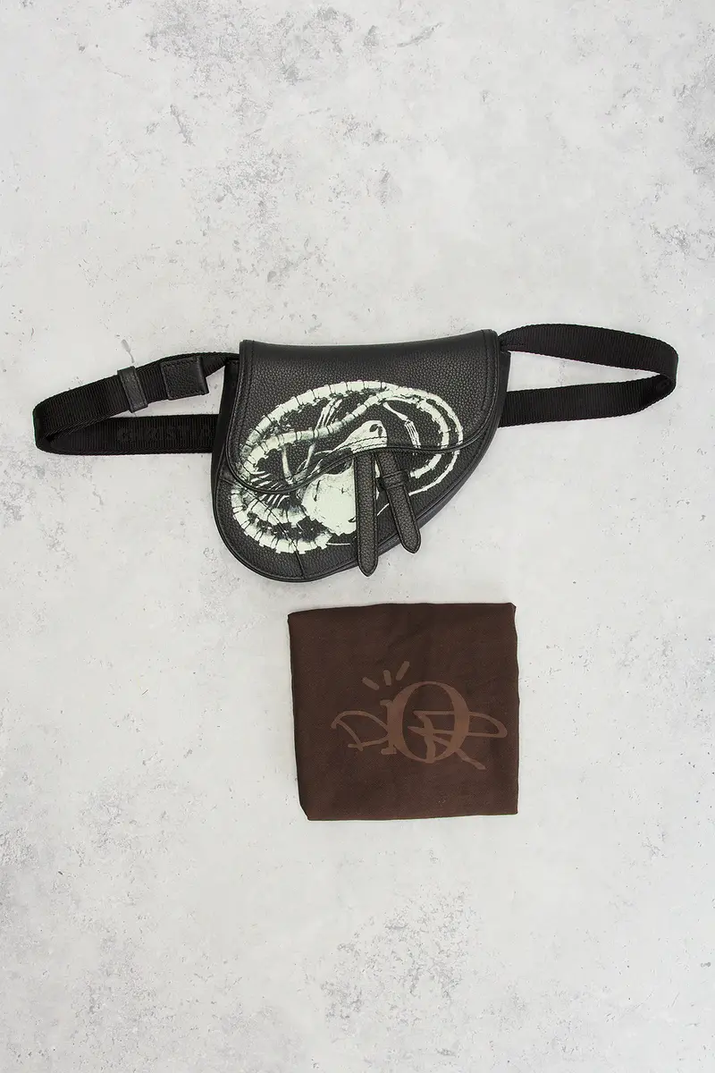 Dior Dior X Cactus Jack Mini Saddle Bag | Thumbnail 9 Dior Dior X Cactus Jack Mini Saddle Bag | Thumbnail 9
