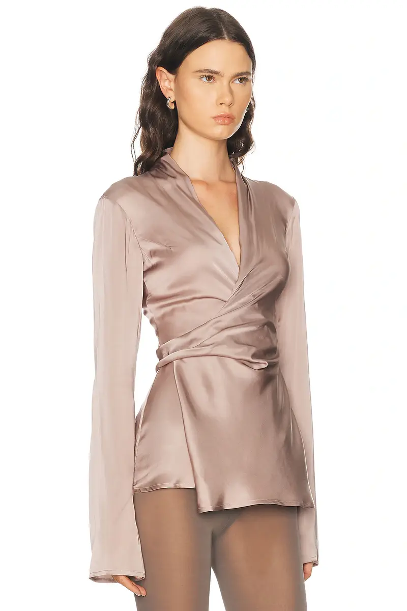 Rick Owens Laura Long Sleeve Top | Thumbnail 2