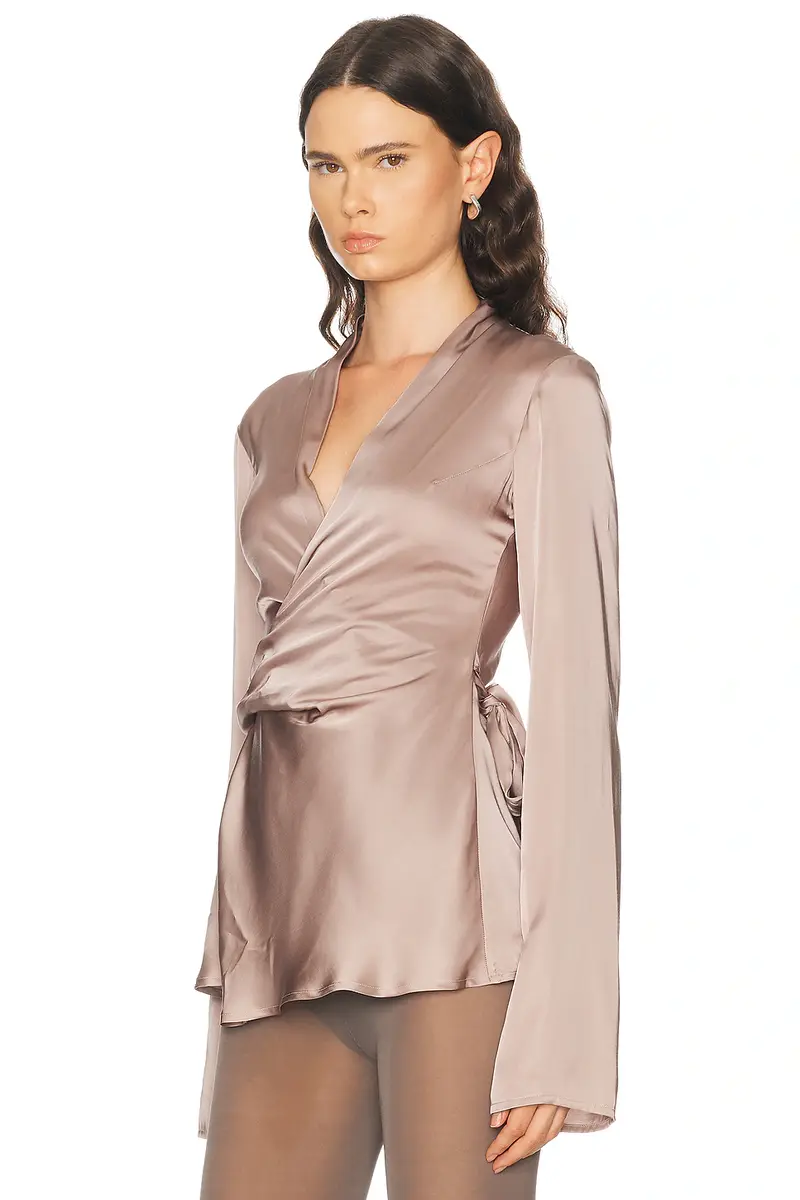 Rick Owens Laura Long Sleeve Top | Thumbnail 3