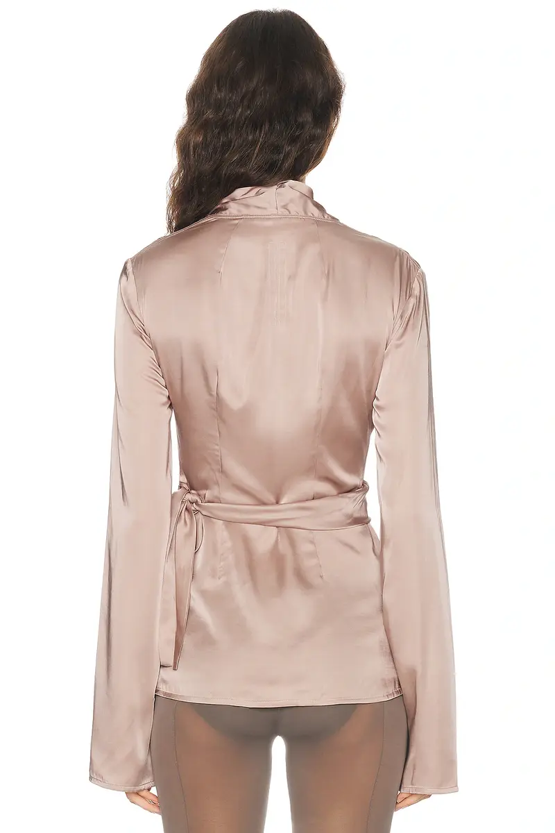 Rick Owens Laura Long Sleeve Top | Thumbnail 4