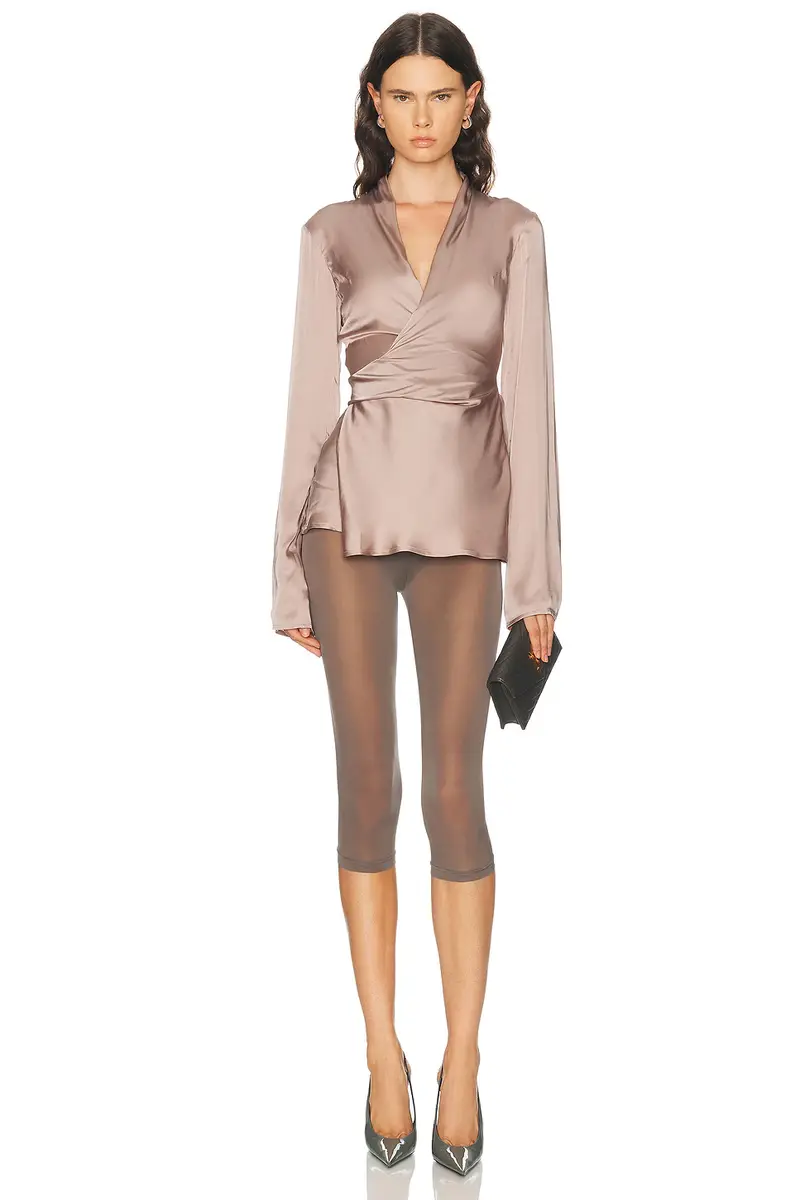 Rick Owens Laura Long Sleeve Top | Thumbnail 5