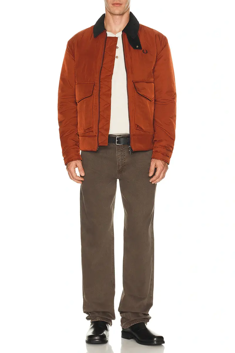 Fred Perry Nylon Caban Jacket | Thumbnail 3 Fred Perry Nylon Caban Jacket | Thumbnail 3