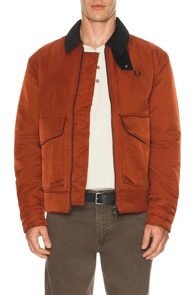 Fred Perry Nylon Caban Jacket