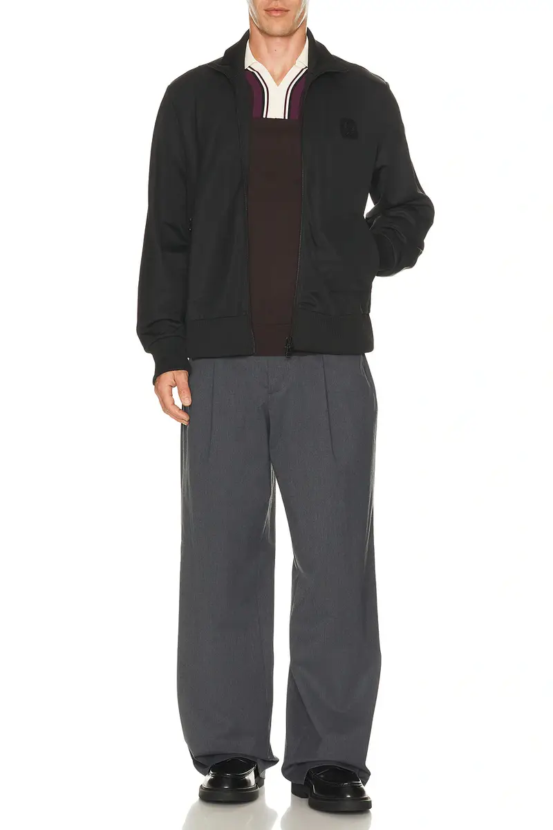 Fred Perry Canvas Track Jacket | Thumbnail 4 Fred Perry Canvas Track Jacket | Thumbnail 4