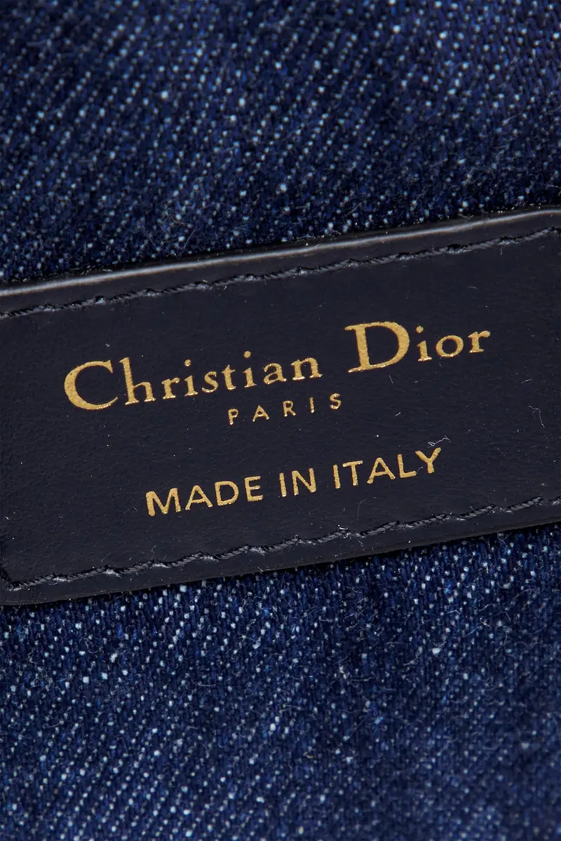 Dior Dior Oblique Denim Nano Groove Convertible Bowling Bag | Thumbnail 5 Dior Dior Oblique Denim Nano Groove Convertible Bowling Bag | Thumbnail 5