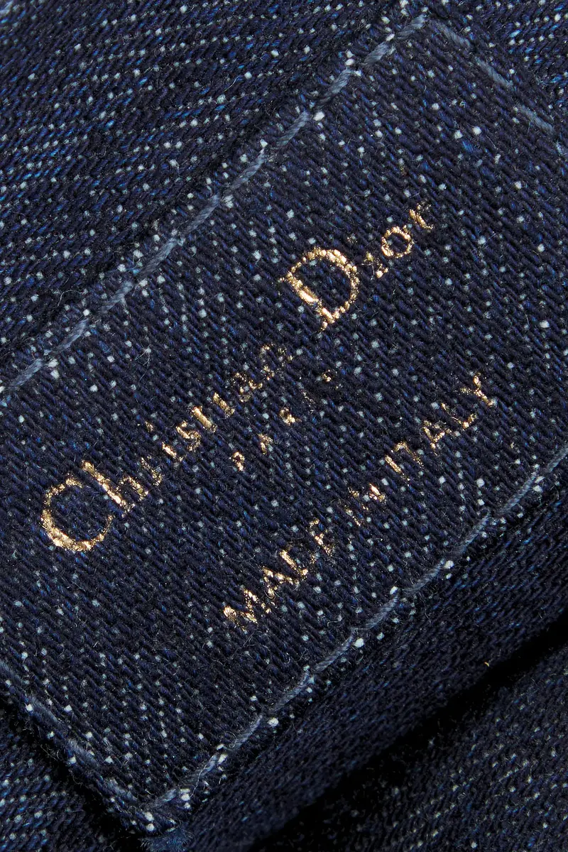 Dior Dior Kaleidoscopic Tie Dye Denim Mini Saddle Bag | Thumbnail 5