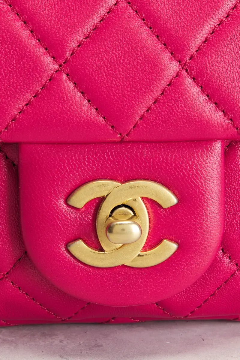 Chanel Chanel Lambskin Mini Pearl Crush Flap Bag | Thumbnail 6 Chanel Chanel Lambskin Mini Pearl Crush Flap Bag | Thumbnail 6