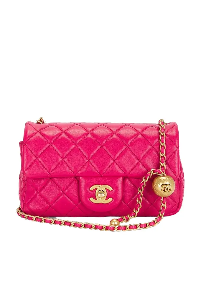 Chanel Chanel Lambskin Mini Pearl Crush Flap Bag