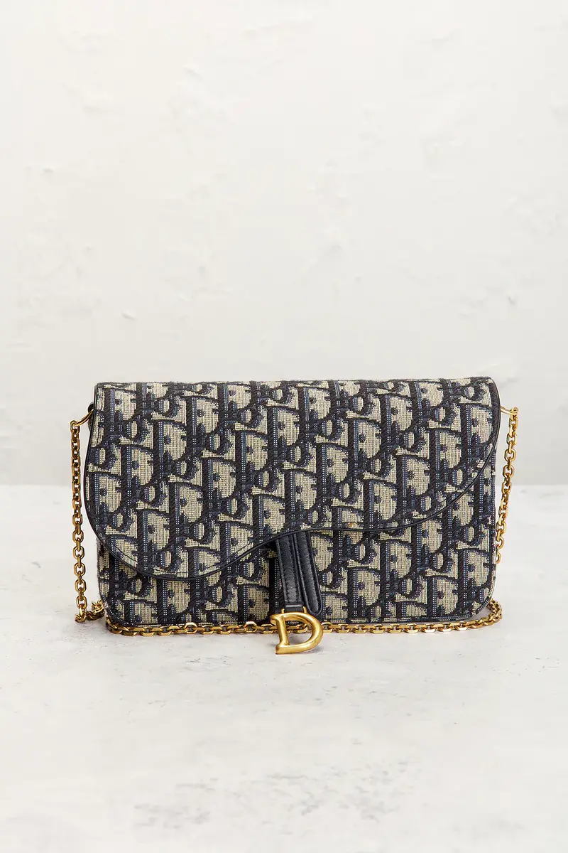 Dior Dior Oblique Saddle Wallet On Chain | Thumbnail 2 Dior Dior Oblique Saddle Wallet On Chain | Thumbnail 2