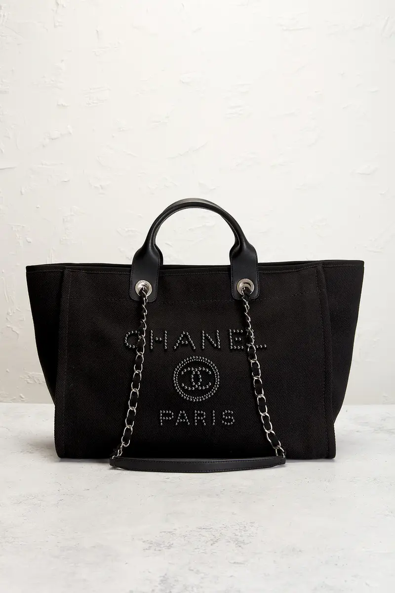 Chanel Chanel Medium Deauville Tote Bag | Thumbnail 2 Chanel Chanel Medium Deauville Tote Bag | Thumbnail 2