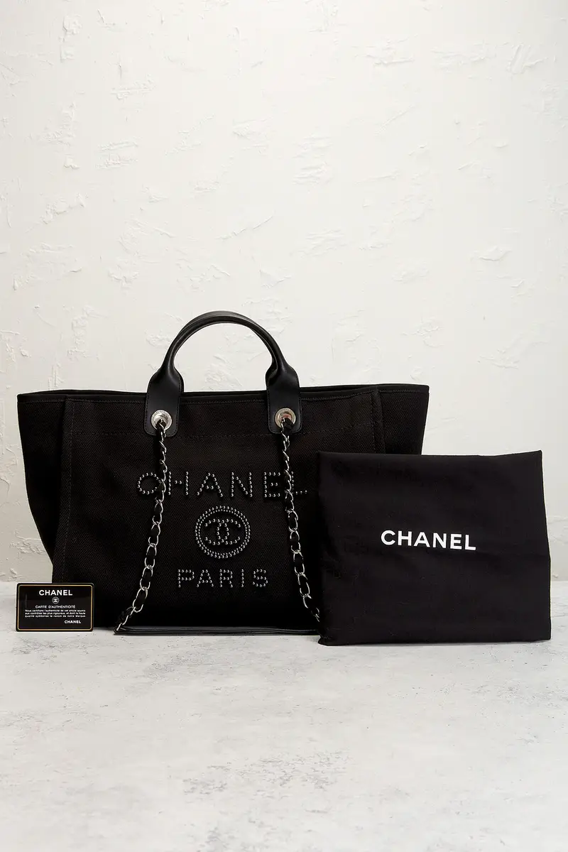 Chanel Chanel Medium Deauville Tote Bag | Thumbnail 9 Chanel Chanel Medium Deauville Tote Bag | Thumbnail 9