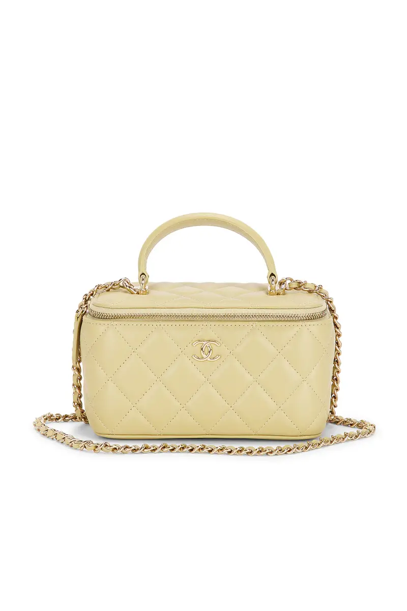 Chanel Lambskin Small Classic Vanity Case Chanel Lambskin Small Classic Vanity Case