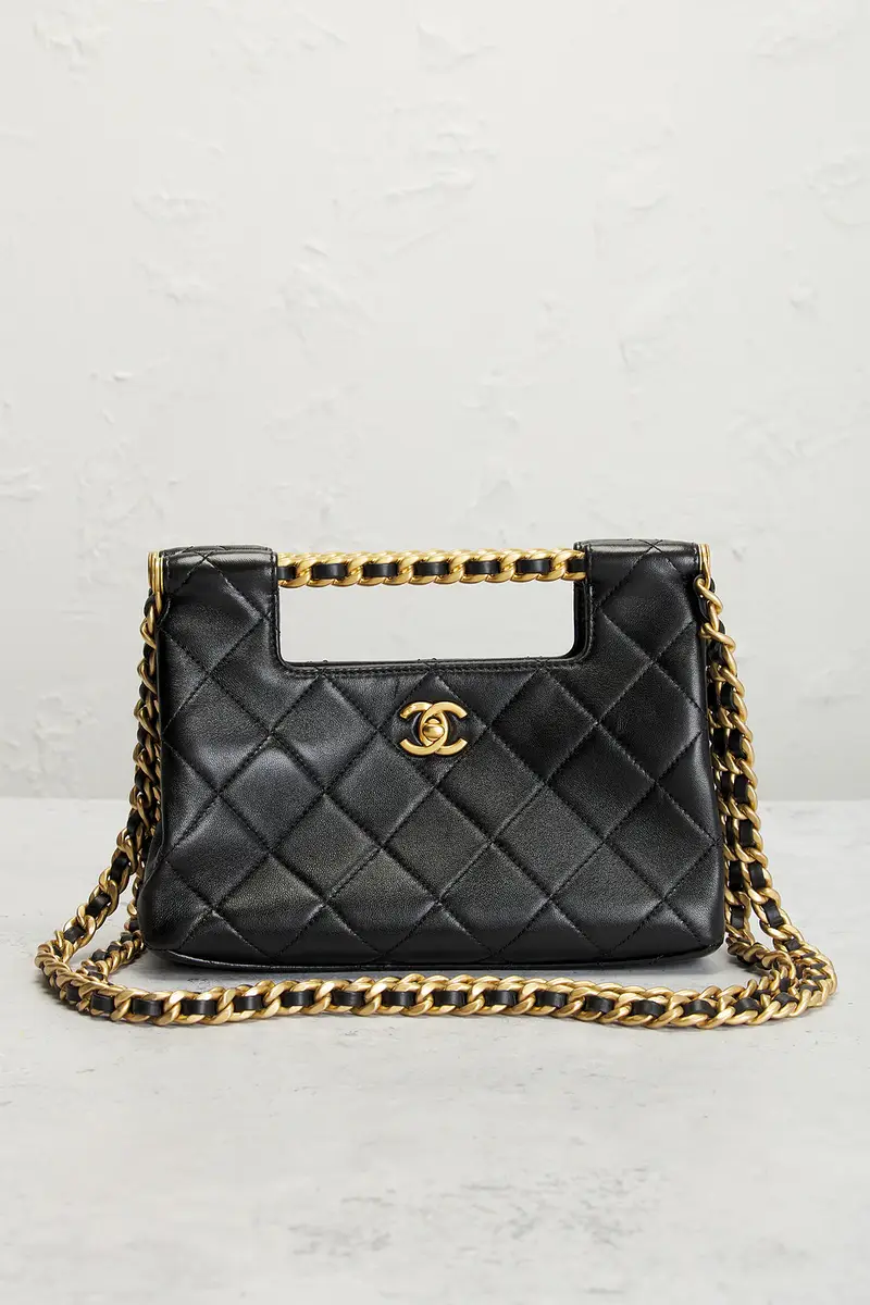 Chanel Chanel Lambskin Small Shopping Bag | Thumbnail 2