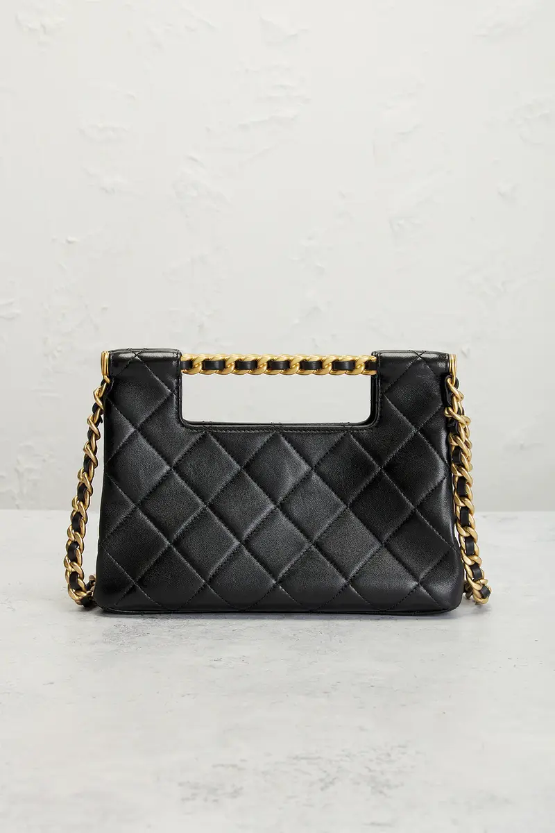 Chanel Chanel Lambskin Small Shopping Bag | Thumbnail 3