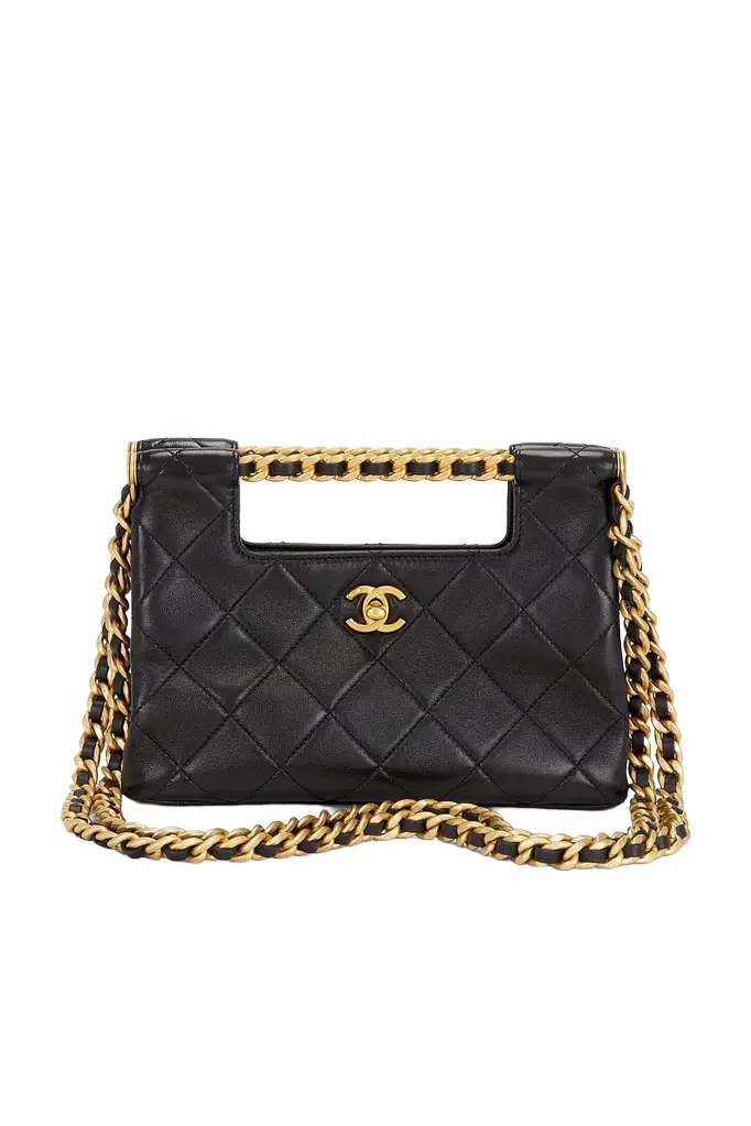 Chanel Lambskin Small Shopping Bag