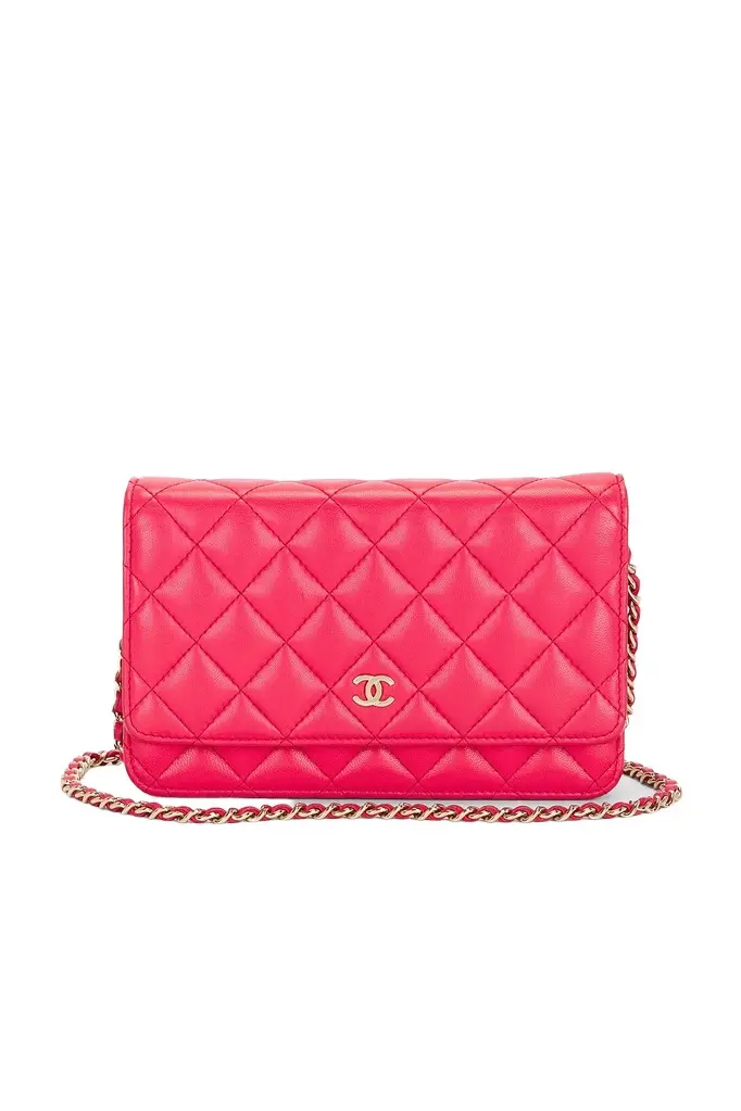 Chanel Lambskin Wallet On Chain
