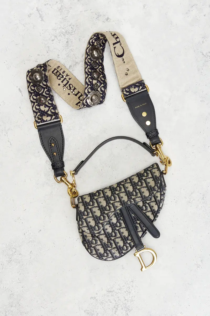 Dior Dior Trotter Oblique Mini Saddle Bag | Thumbnail 2 Dior Dior Trotter Oblique Mini Saddle Bag | Thumbnail 2