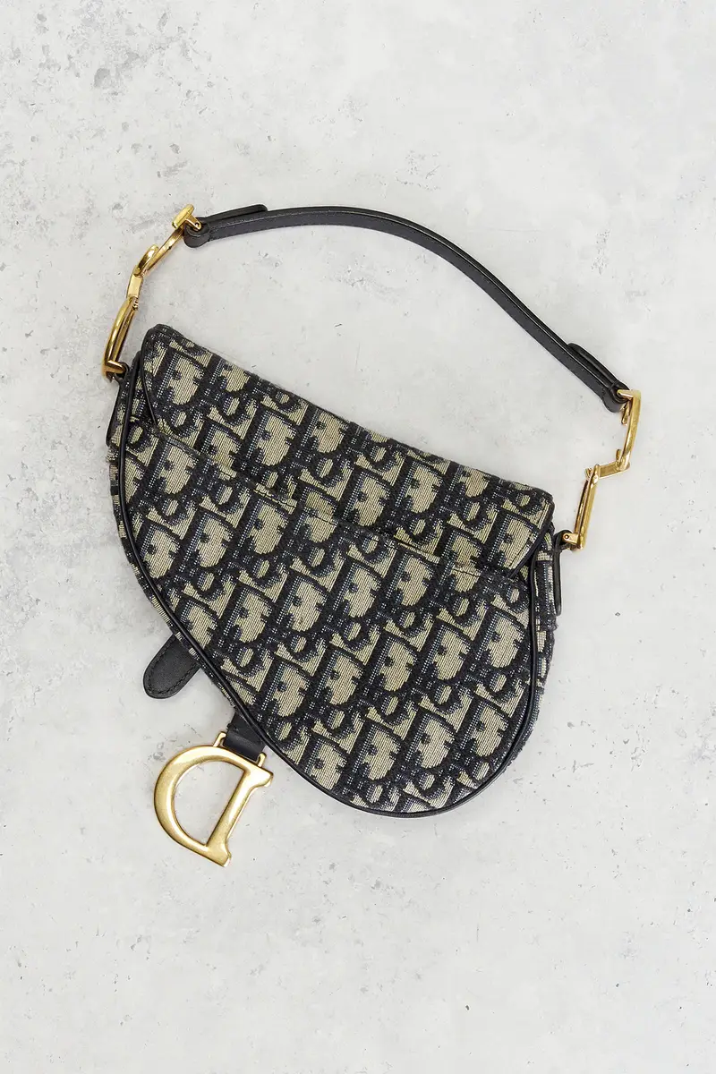 Dior Dior Trotter Oblique Mini Saddle Bag | Thumbnail 3 Dior Dior Trotter Oblique Mini Saddle Bag | Thumbnail 3
