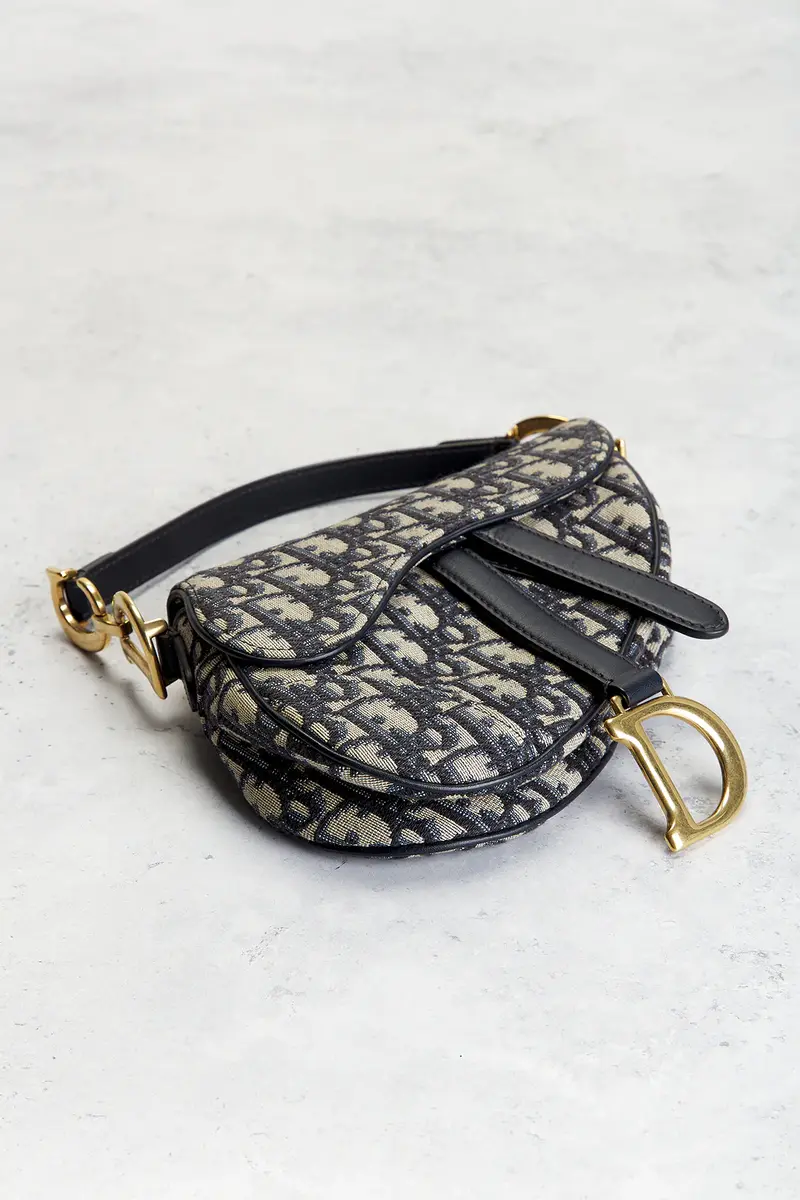 Dior Dior Trotter Oblique Mini Saddle Bag | Thumbnail 4 Dior Dior Trotter Oblique Mini Saddle Bag | Thumbnail 4