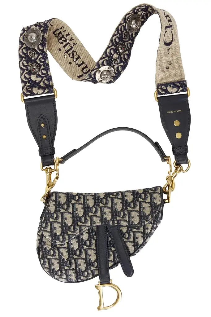 Dior Trotter Oblique Mini Saddle Bag