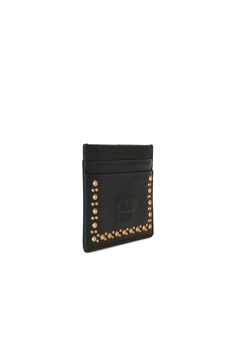 Miu Miu Madras Borchie Card Case | Thumbnail 3
