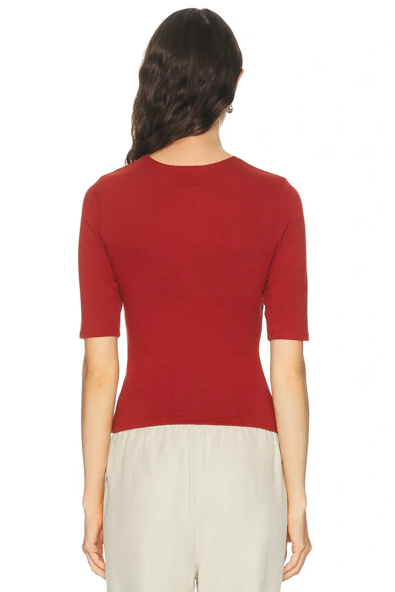 LESET Lauren Mid Sleeve Tee | Thumbnail 3 LESET Lauren Mid Sleeve Tee | Thumbnail 3