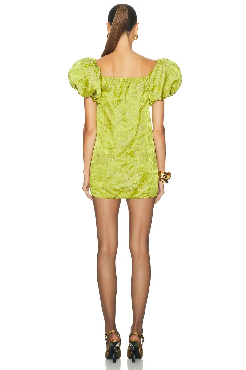 Saint Laurent Satin Mini Dress | Thumbnail 3 Saint Laurent Satin Mini Dress | Thumbnail 3