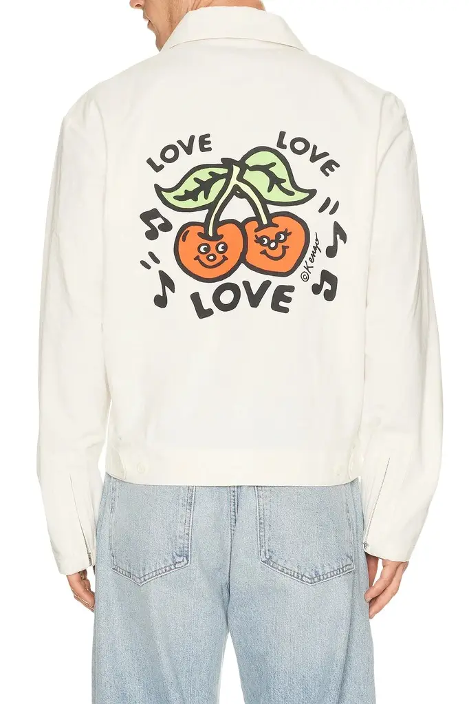 KENZO Loves Zipped Coach Jacket
