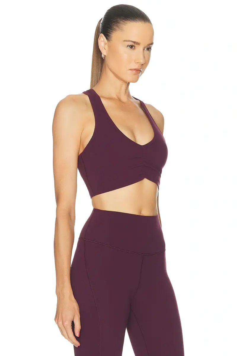 Splits59 Airweight Sports Bra With Ruching | Thumbnail 2 Splits59 Airweight Sports Bra With Ruching | Thumbnail 2