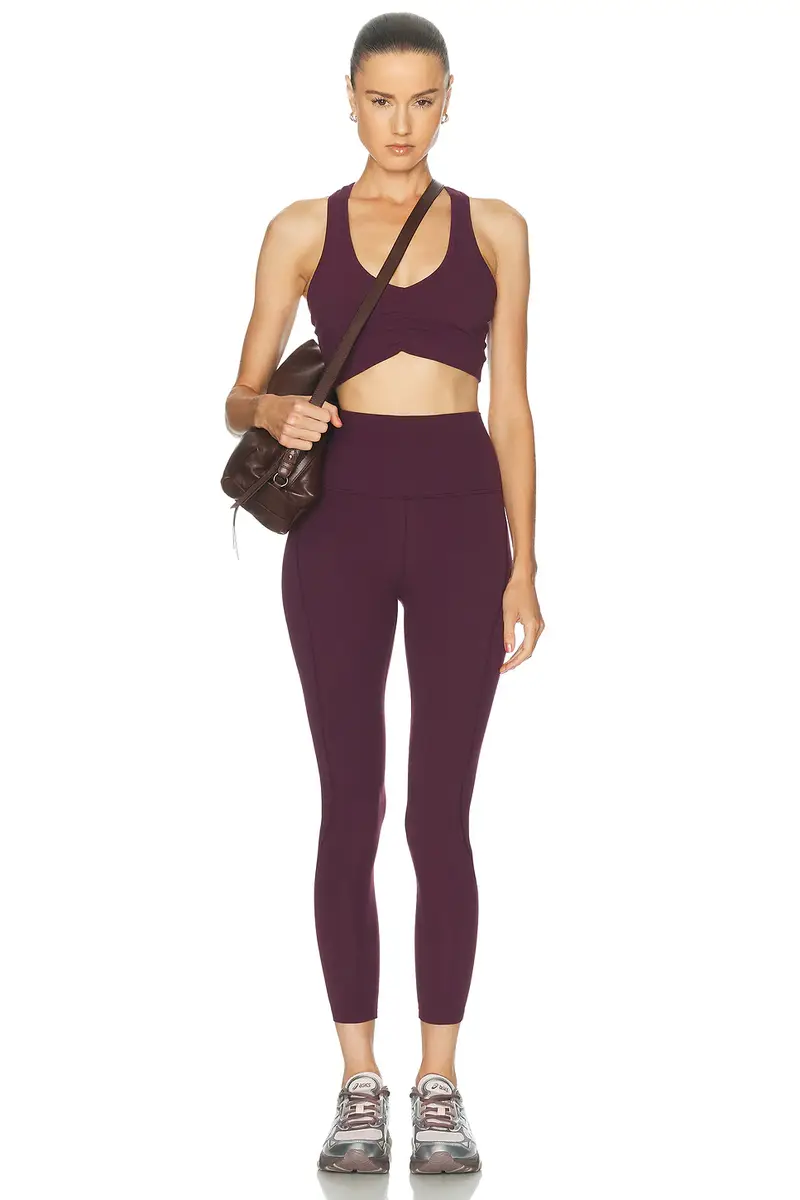 Splits59 Airweight Sports Bra With Ruching | Thumbnail 4 Splits59 Airweight Sports Bra With Ruching | Thumbnail 4