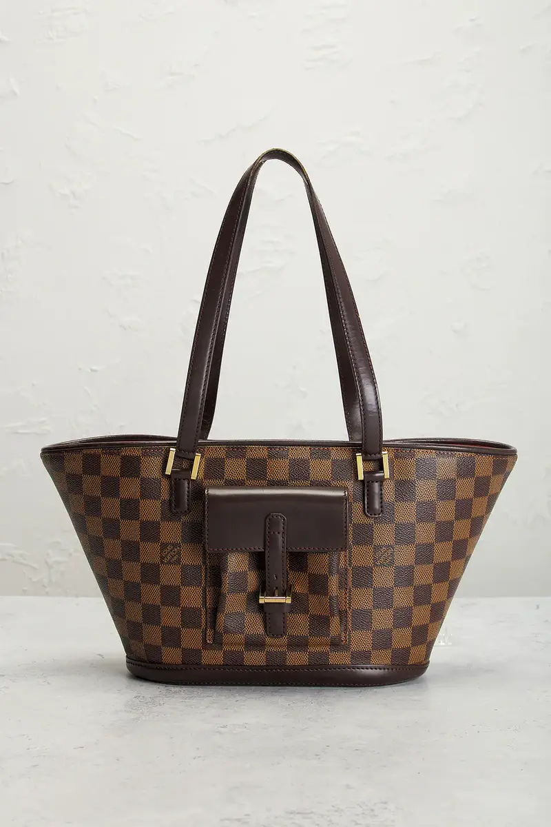 Louis Vuitton Louis Vuitton Damier Ebene Manosque PM Tote Bag | Thumbnail 2 Louis Vuitton Louis Vuitton Damier Ebene Manosque PM Tote Bag | Thumbnail 2