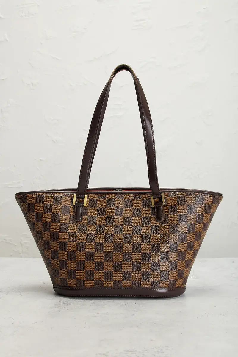 Louis Vuitton Louis Vuitton Damier Ebene Manosque PM Tote Bag | Thumbnail 3 Louis Vuitton Louis Vuitton Damier Ebene Manosque PM Tote Bag | Thumbnail 3