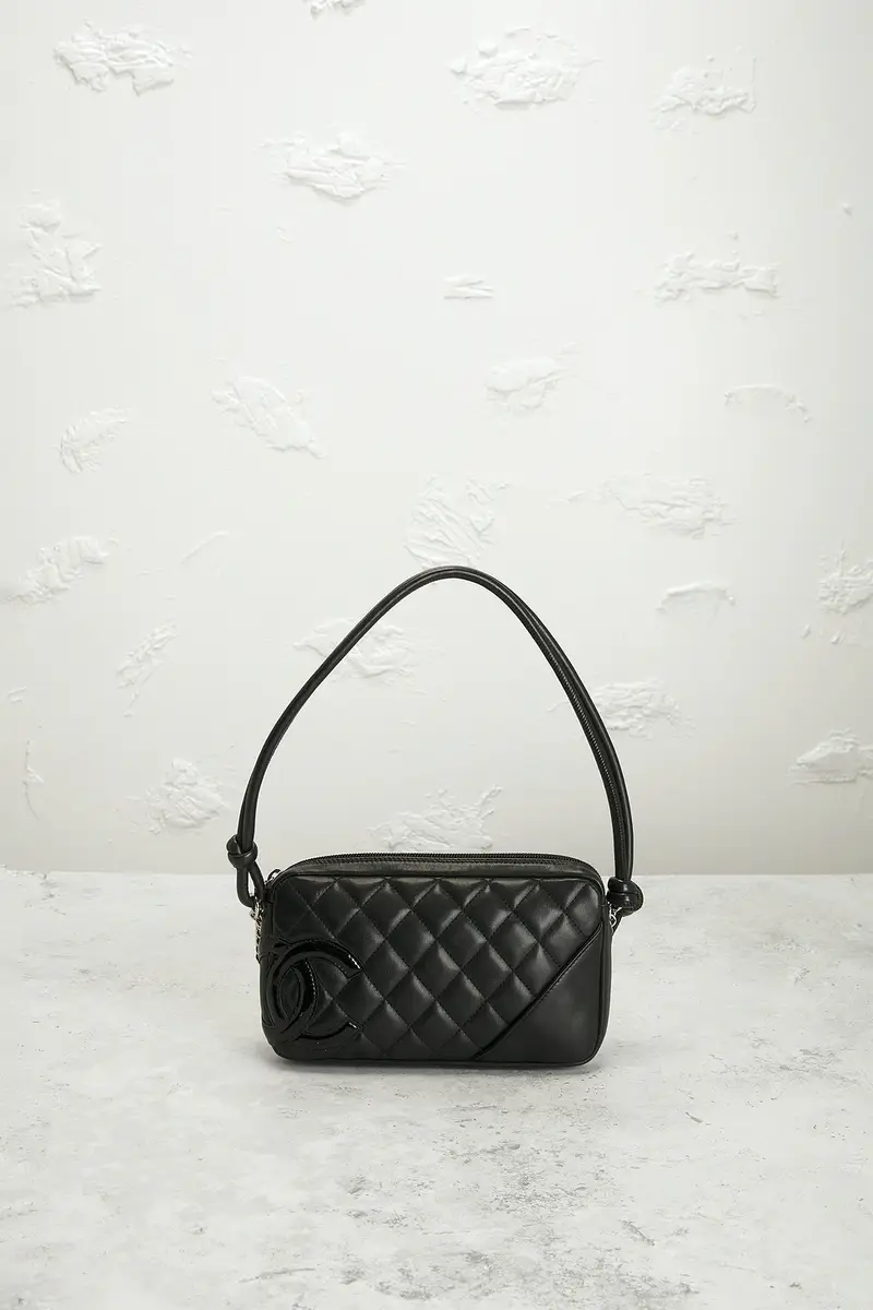 Chanel Chanel Calfskin Cambon Ligne Pochette Shoulder Bag | Thumbnail 2