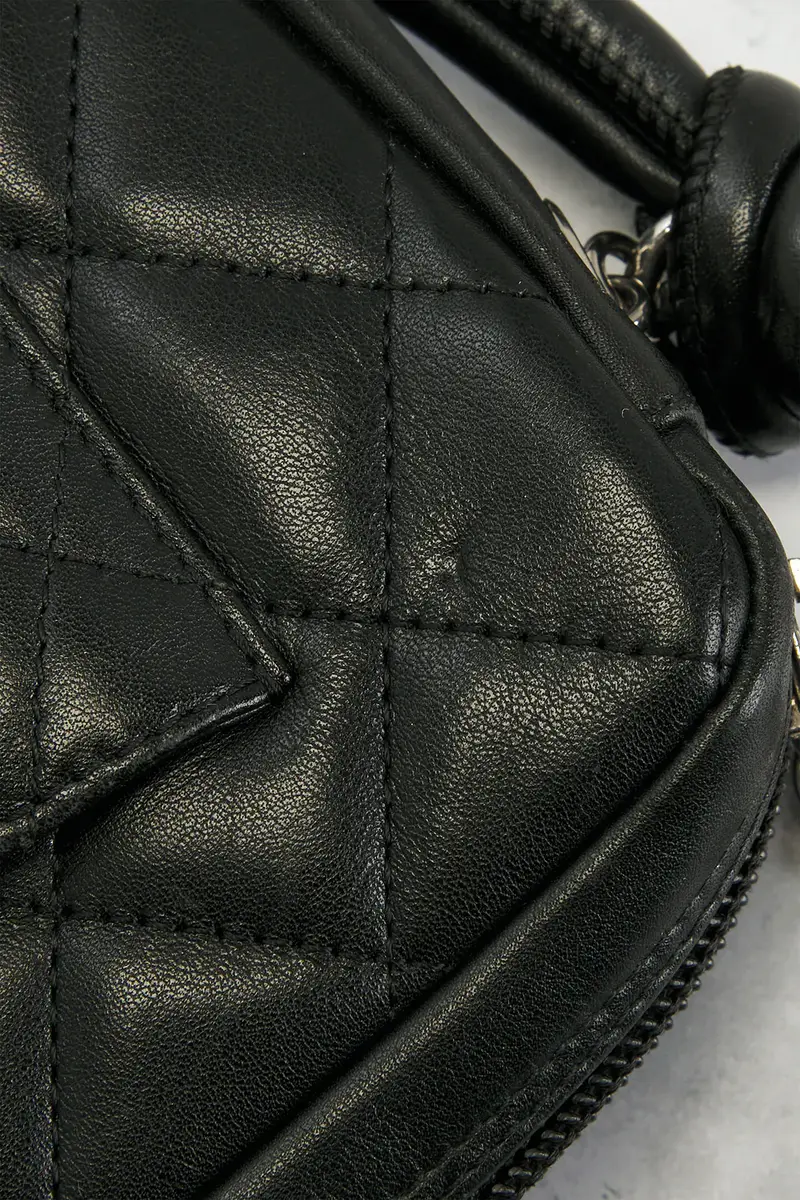 Chanel Chanel Calfskin Cambon Ligne Pochette Shoulder Bag | Thumbnail 8