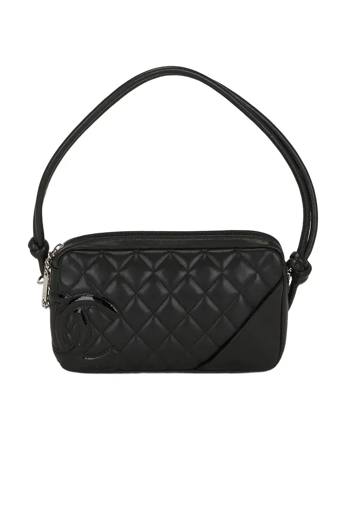 Chanel Chanel Calfskin Cambon Ligne Pochette Shoulder Bag