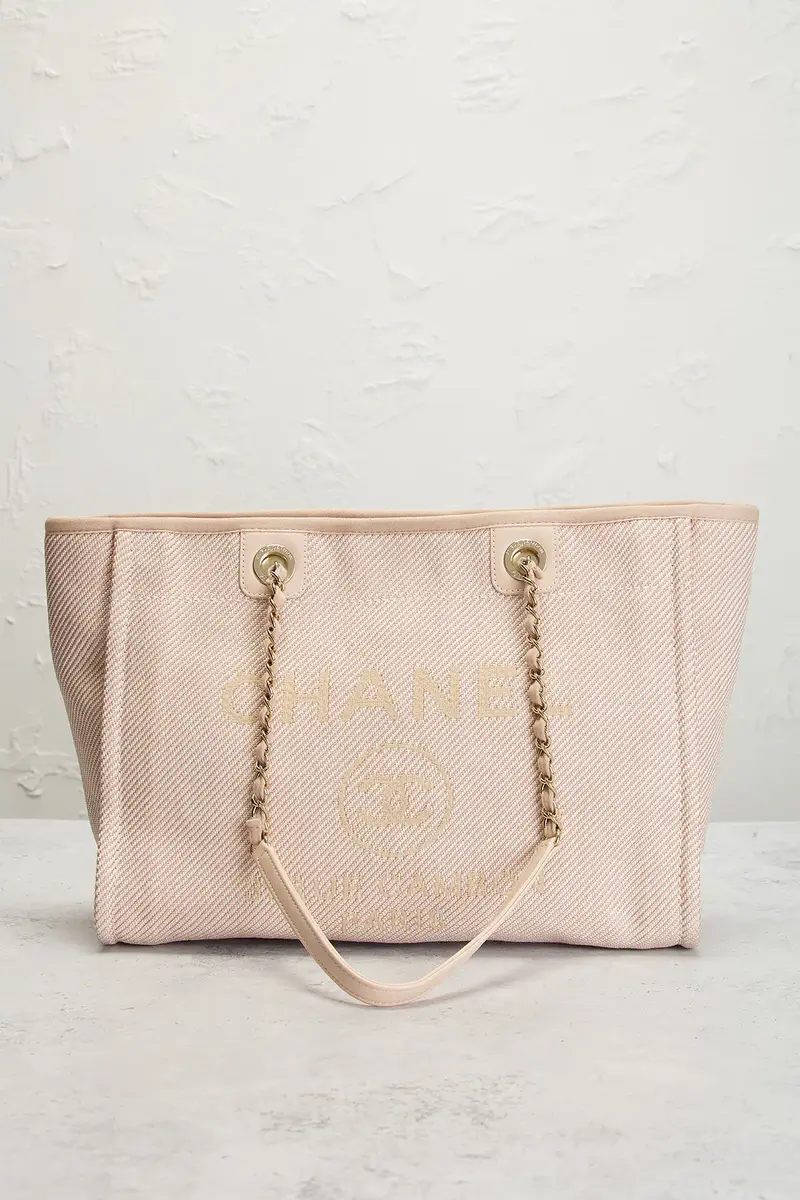 Chanel Chanel Small Deauville Tote Bag | Thumbnail 2 Chanel Chanel Small Deauville Tote Bag | Thumbnail 2