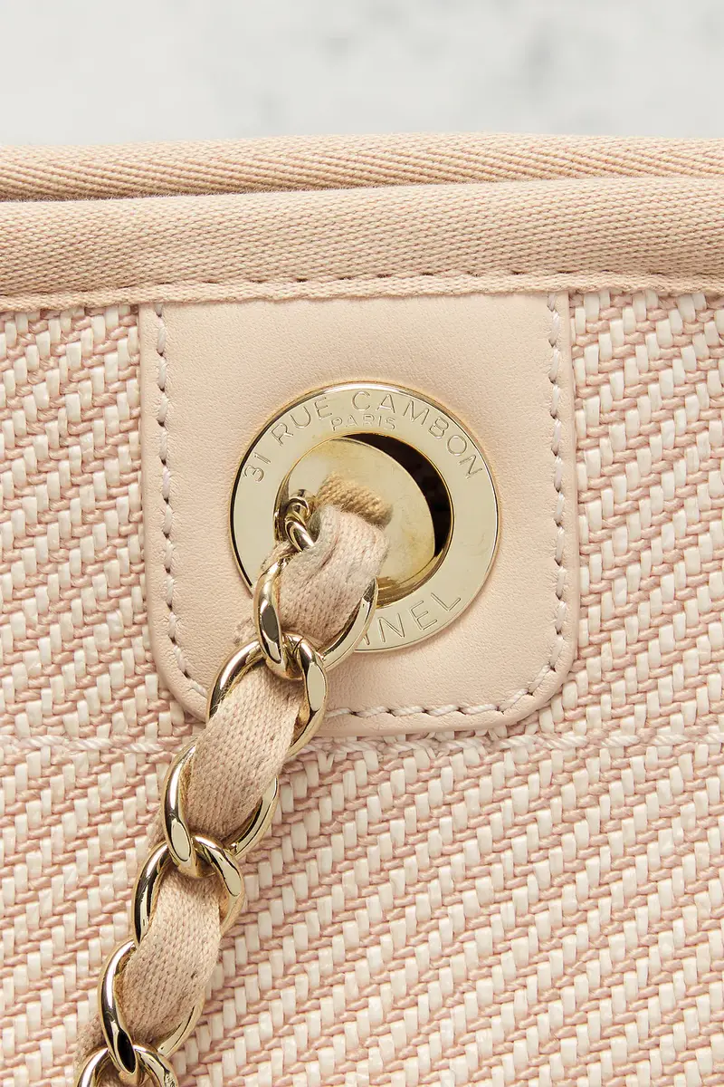 Chanel Chanel Small Deauville Tote Bag | Thumbnail 8 Chanel Chanel Small Deauville Tote Bag | Thumbnail 8