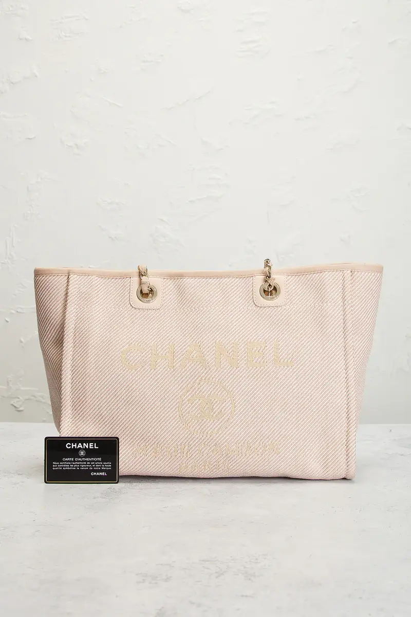 Chanel Chanel Small Deauville Tote Bag | Thumbnail 9 Chanel Chanel Small Deauville Tote Bag | Thumbnail 9